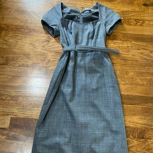 Banana Republic zip back fitted dress